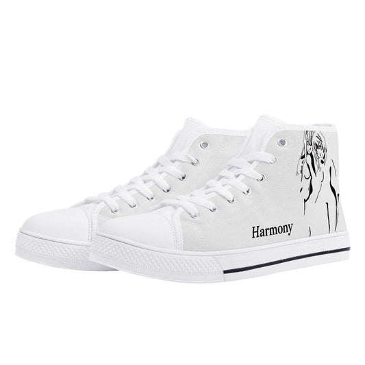 Harmony High Top Canvas Shoes