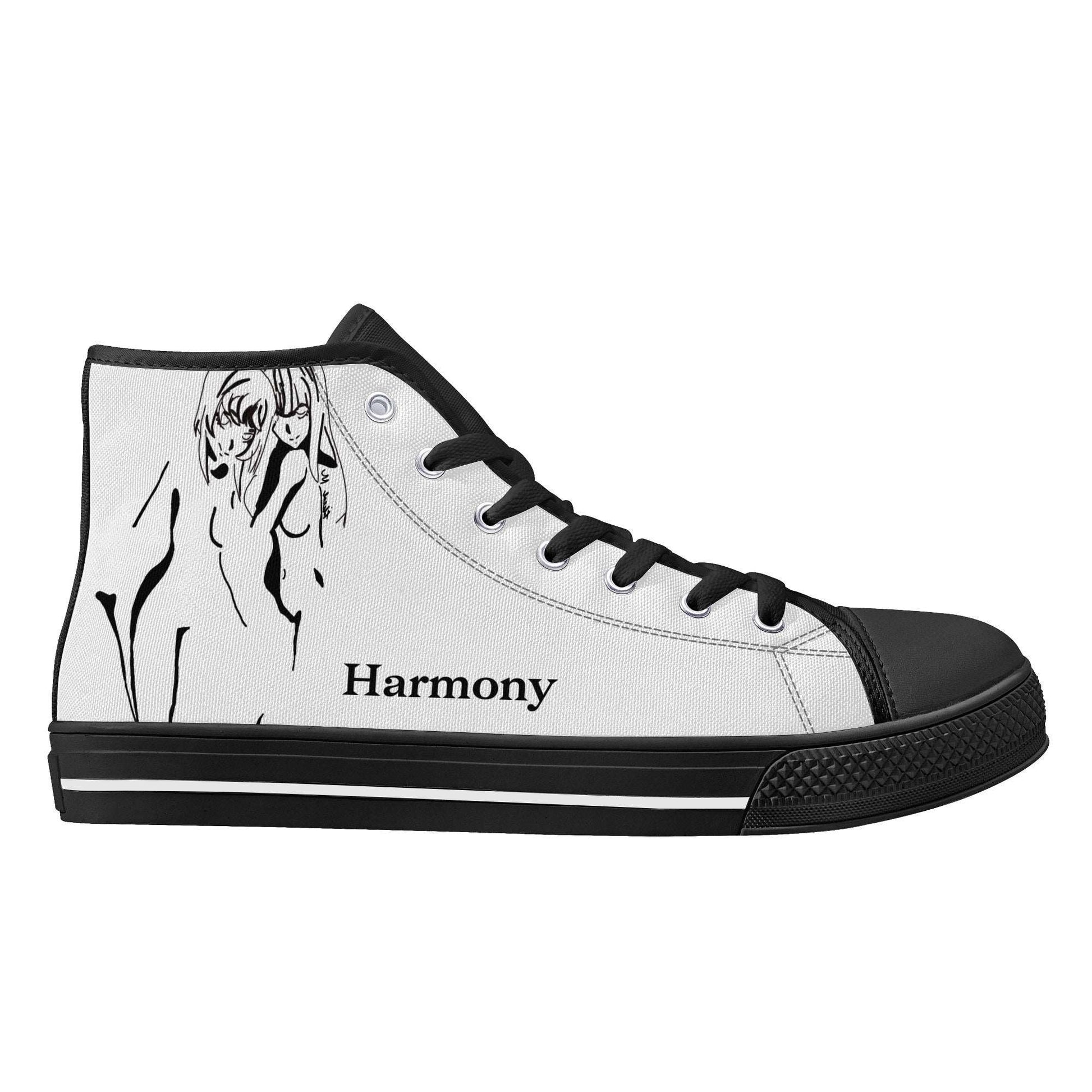 Harmony High Top Canvas Shoes