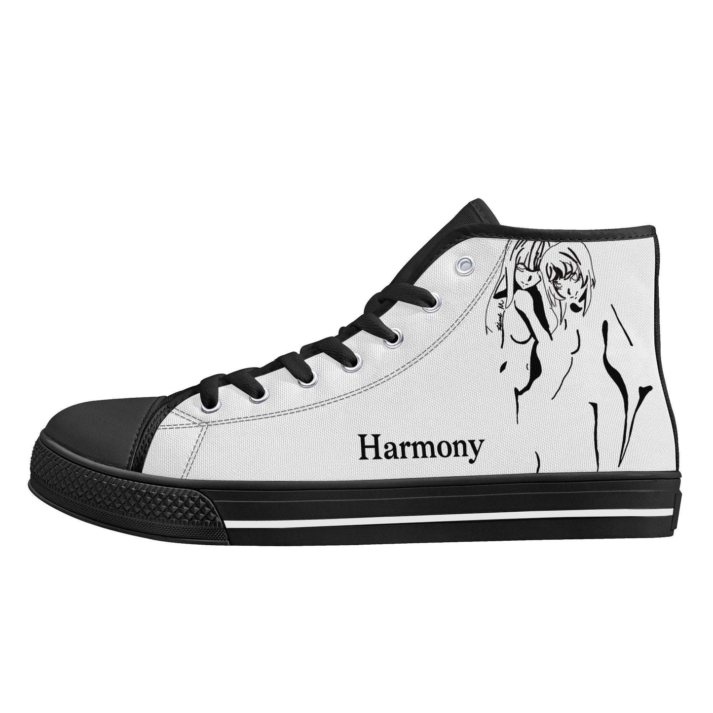 Harmony High Top Canvas Shoes