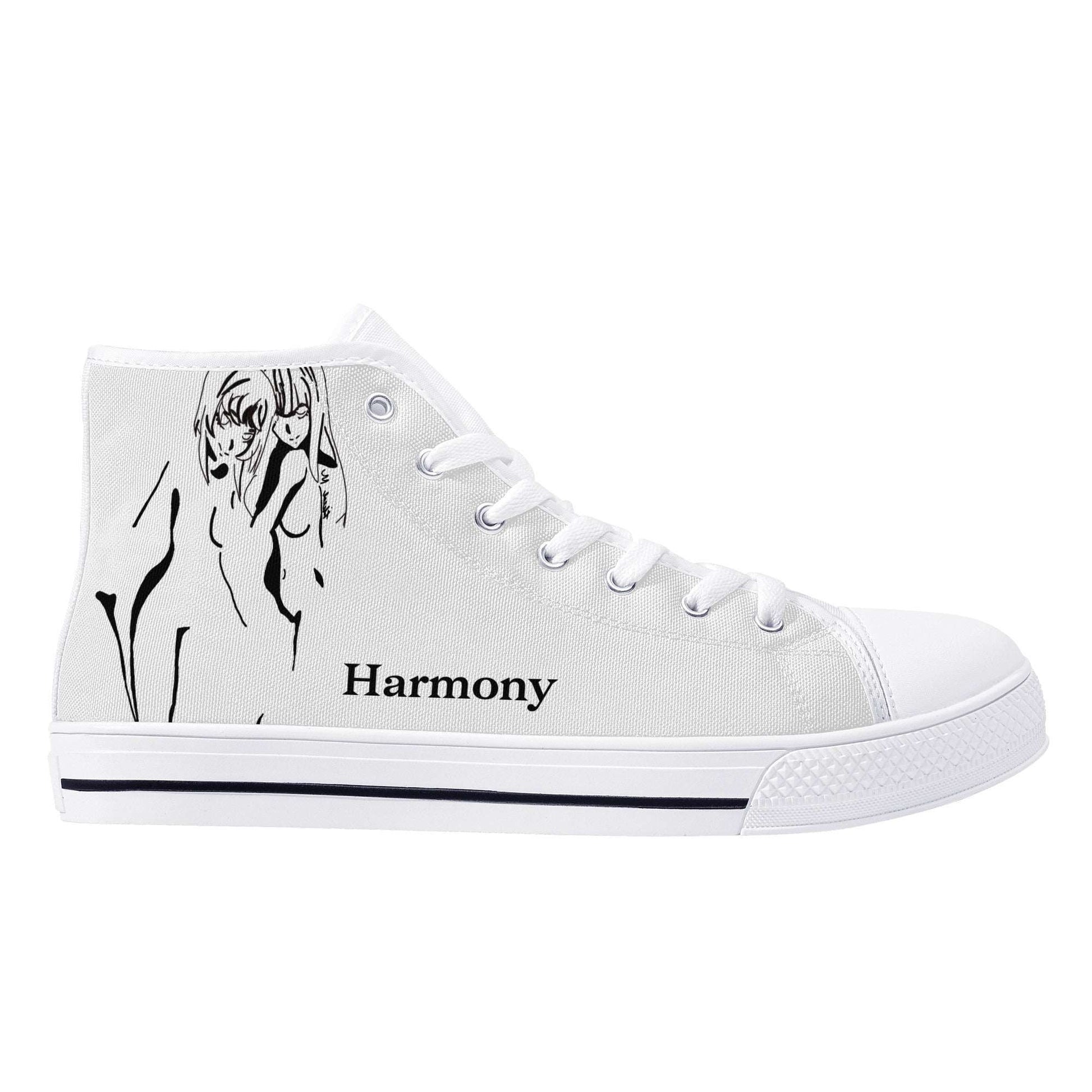 Harmony High Top Canvas Shoes