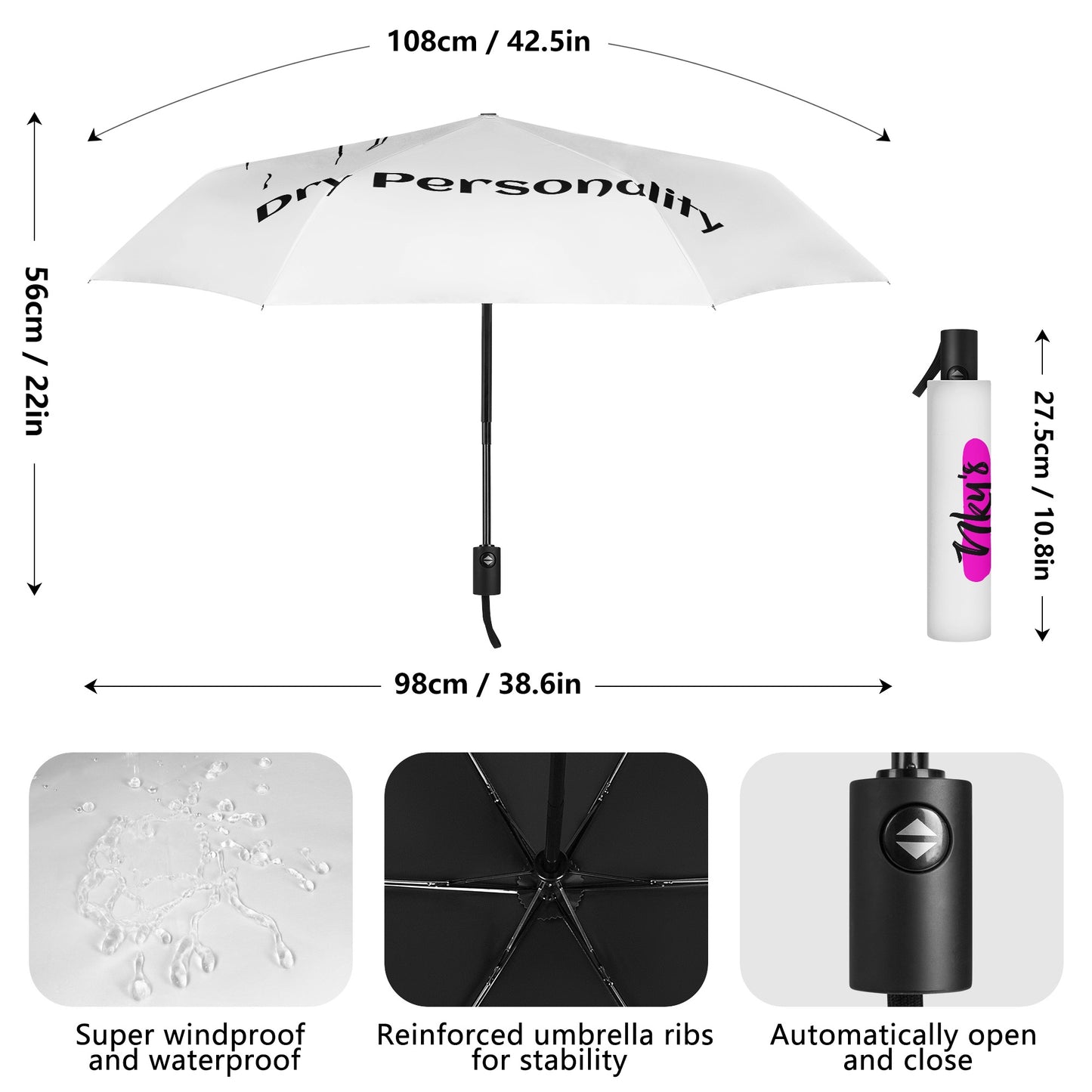 Automatic Umbrella - Dry Personality