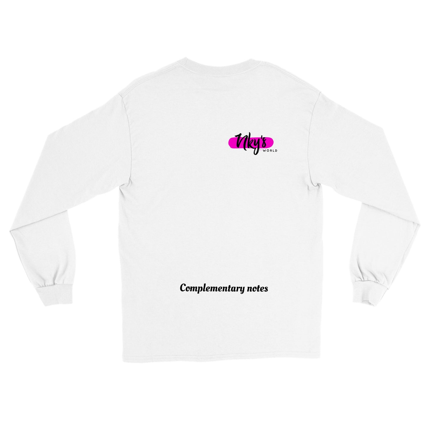 Long-sleeve T-shirt - Complementary notes